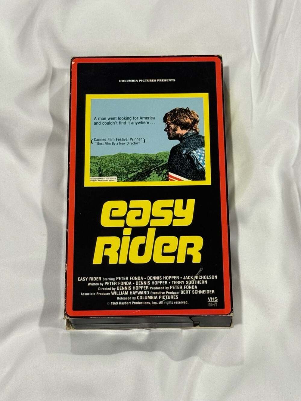 Easy Rider VHS Tape Columbia TriStar Home Video 1987 Pre-owned